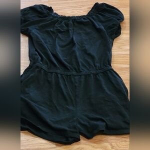 Old Navy black rompers size 14/16, but fits like 10/12